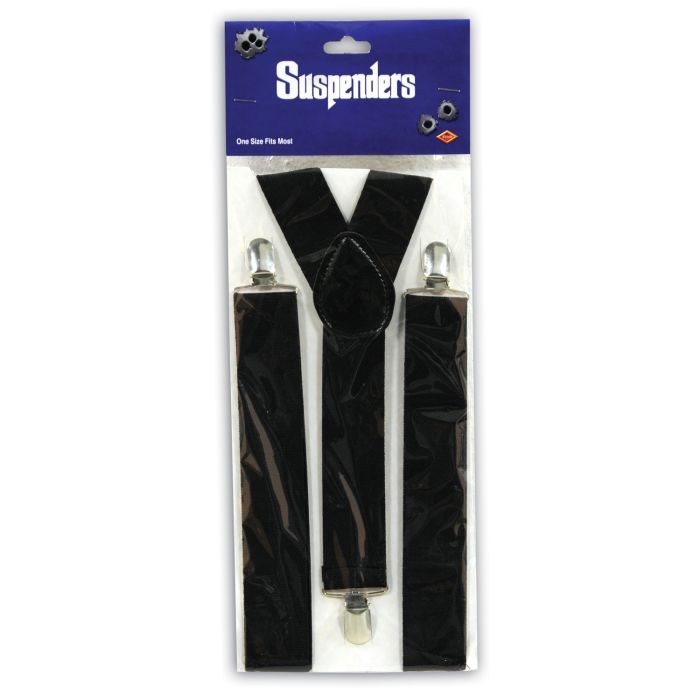 Suspenders Black