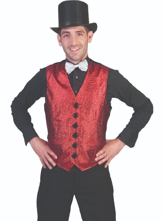 Vest Show Biz Red M