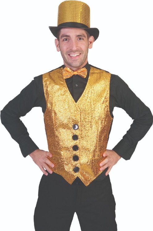 Vest Show Biz Gold M