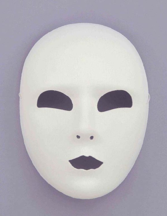 Mask Half Full Face White