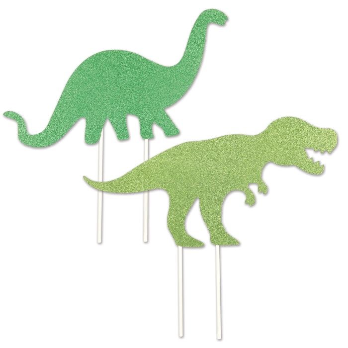 Dinosaur Cake Toppers 2ct