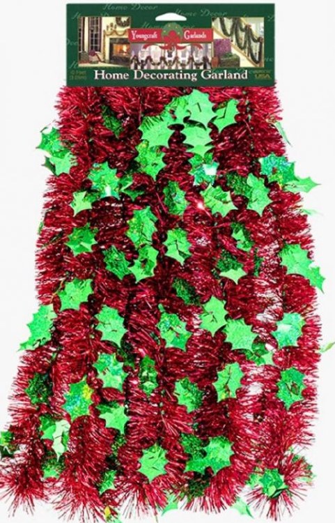 Garland R/G Holo Holly 10'