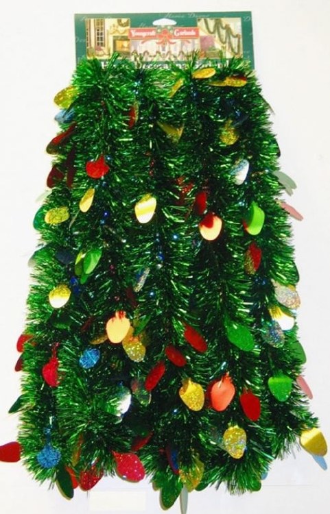 Garland Holo Light Bulb 10'