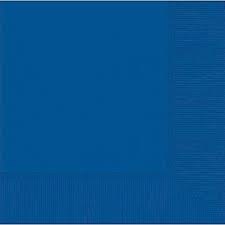 Bright Royal Blue Luncheon Napkins 40ct