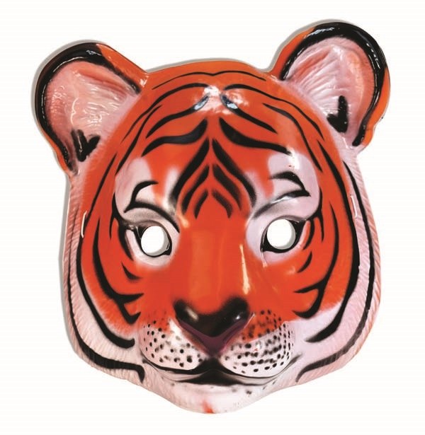 Mask Tiger Plastic