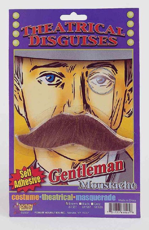 Moustache Gentlemans Brn