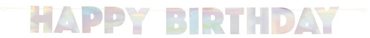 Banner Happy Birthday Irid