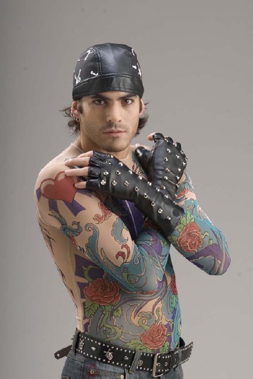 Gloves Studded Fingerless