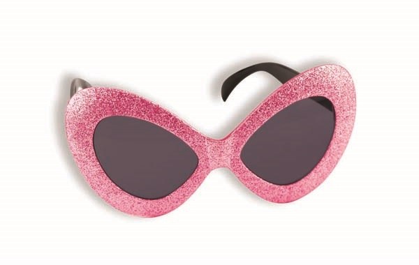 Glasses Mod Glitter Pink