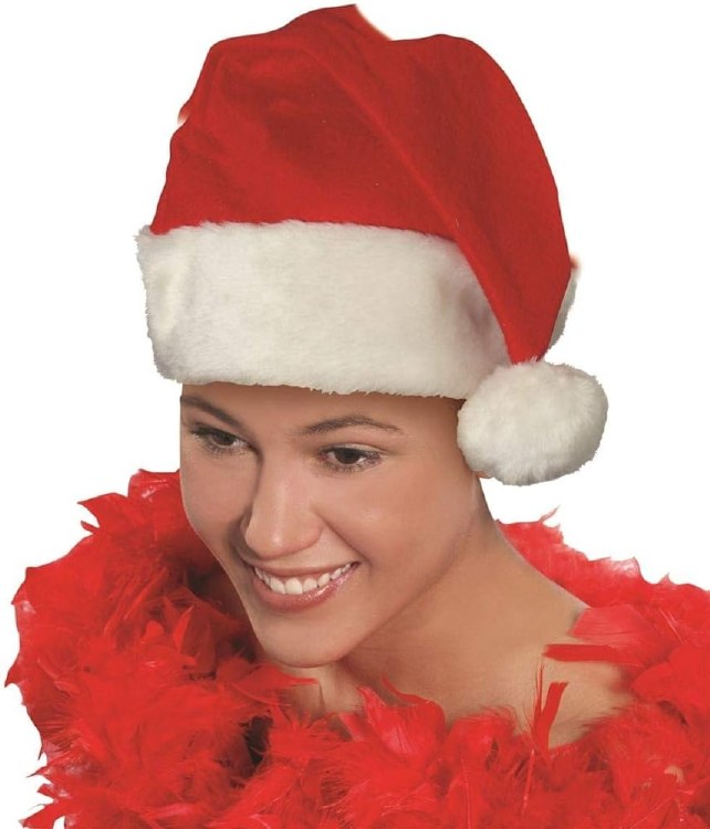 Deluxe Promo Santa Hat