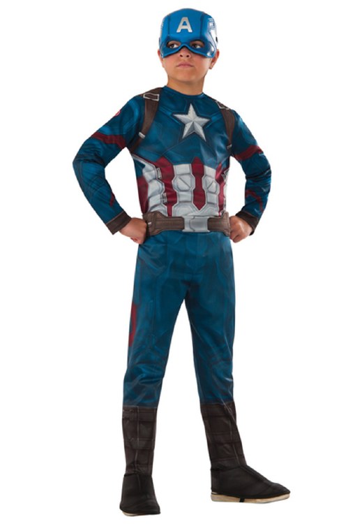 Captain America Classic Child Med