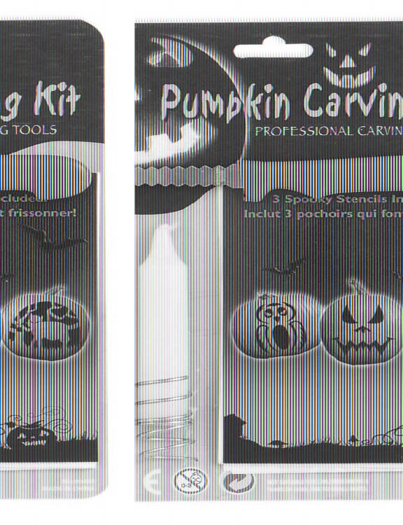 Stencil Pumpkin Carving Kit