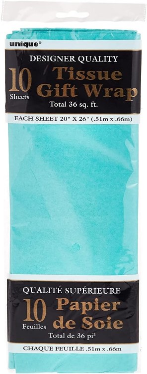 Tissue Sheets Teal Green 10ct