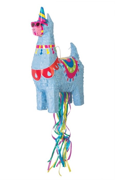 Pinata Blu Llama