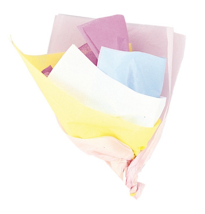 Assorted Pastel Tissue Sheets