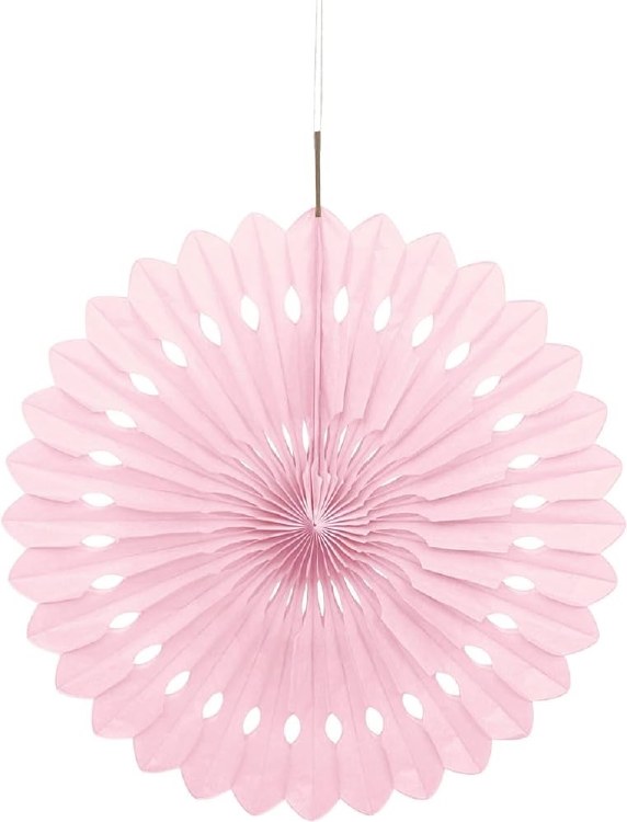 Decorative Fan 16" Lovely Pink