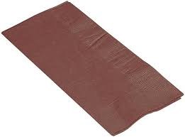 Chocolate Brown Guest Towels 40ct