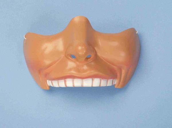 Mask Half Smile Teeth