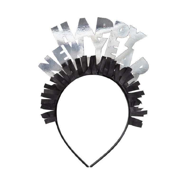 New Year Headbands 4ct