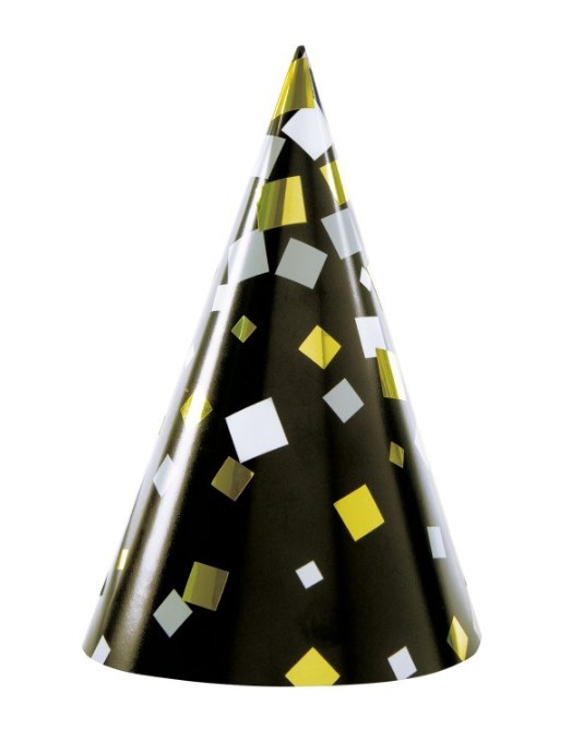 Party Hat Cone Foil Confetti
