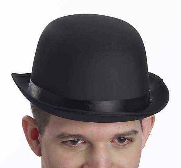 Hat Dlx Satin Derby Blk