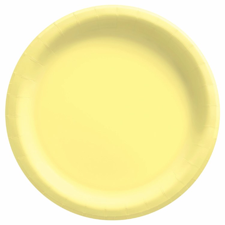 Light Yellow 6.75" Plates