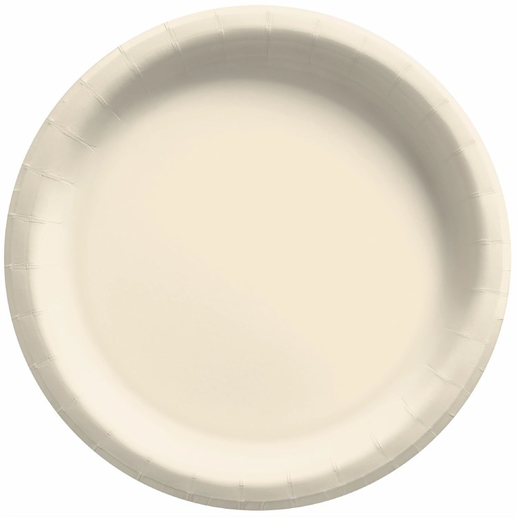 Vanilla Creme 7in  Paper Plates 20ct
