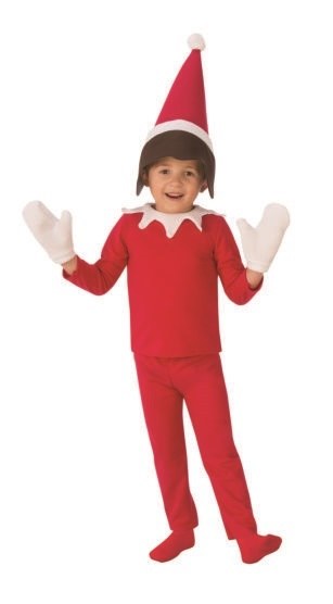 Elf Sitting Boy Chld 8-10