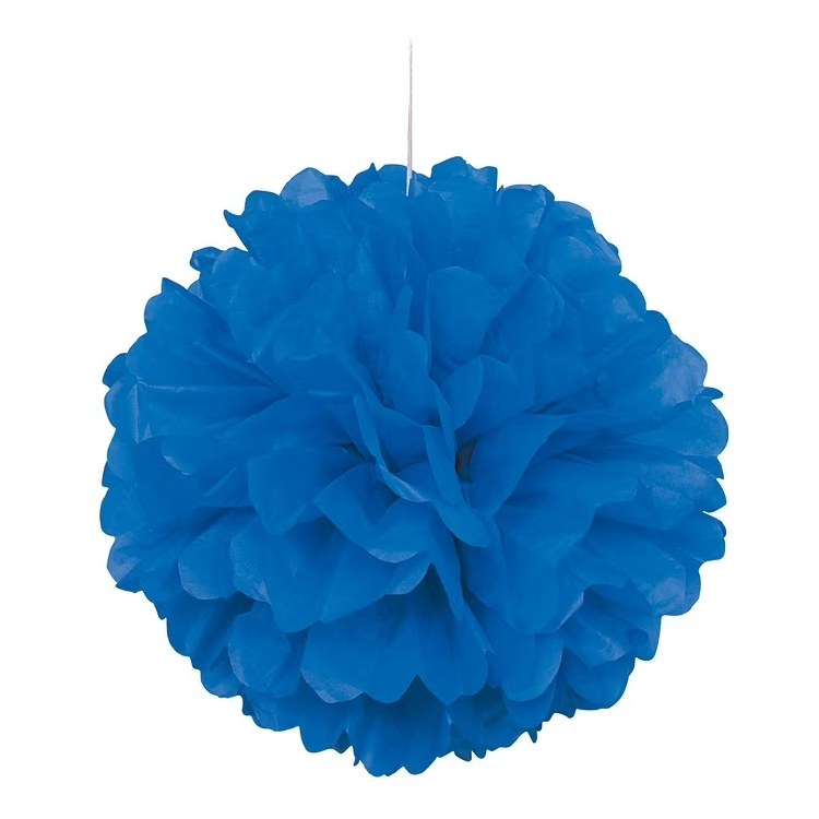 Puff Decor 16" Blue