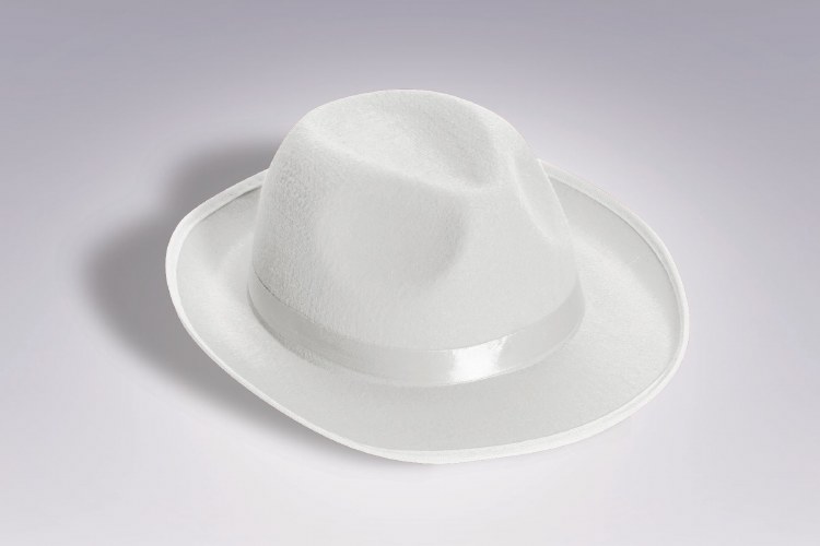 Hat Fedora White