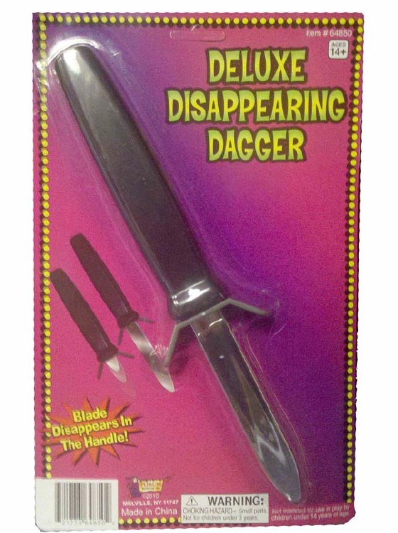 Disappearing Dagger