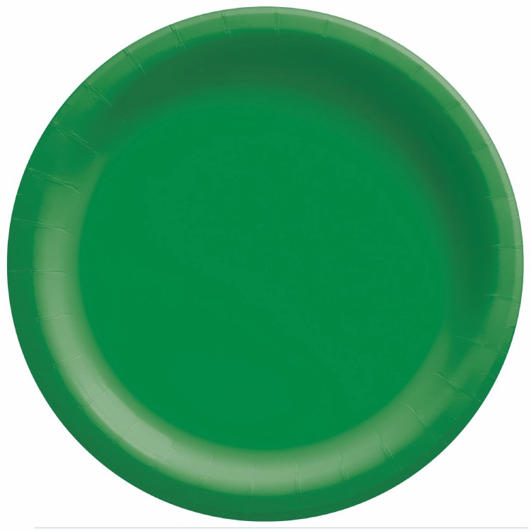 Emerald Green 9" Paper Plates