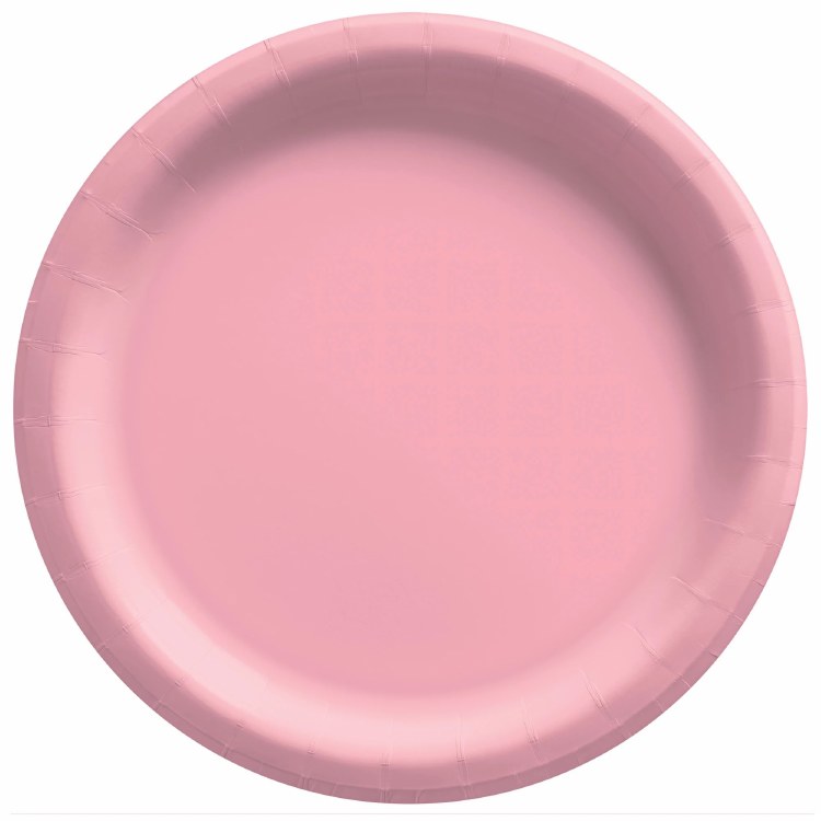 New Pink 9in Paper Plates 20ct
