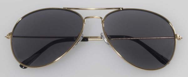 Glasses Aviator Gold
