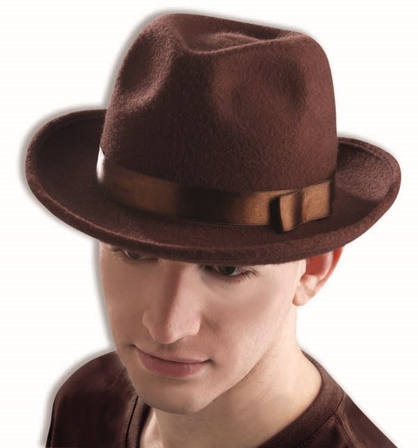 Hat Fedora DLX Brown
