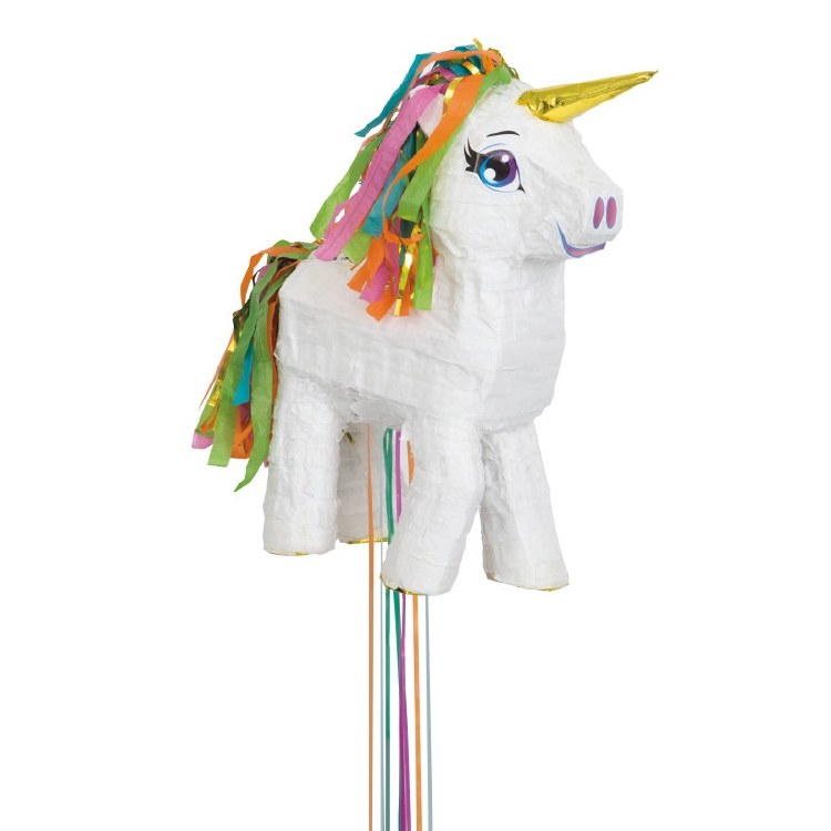 White Unicorn Pinata