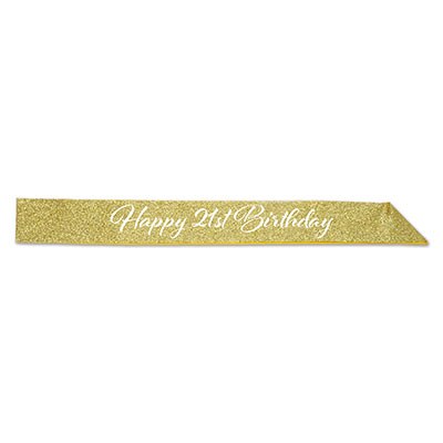 Sash 21st Birthday