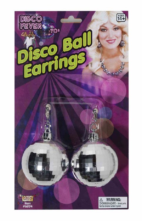 Earings Disco Ball