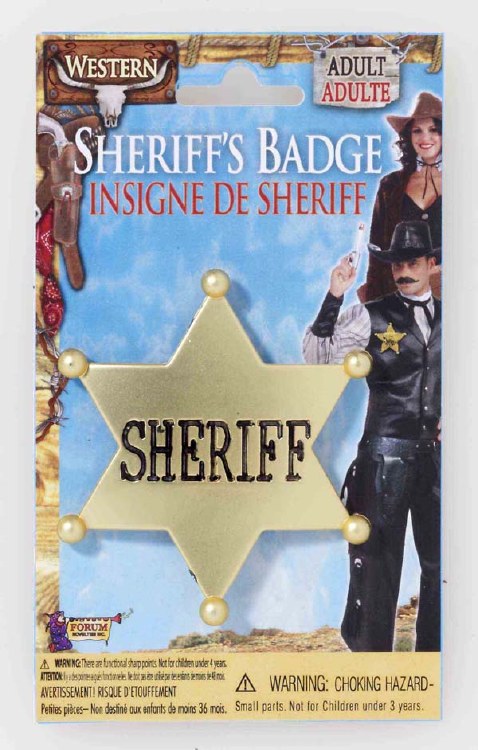 Badge Sheriff Gold