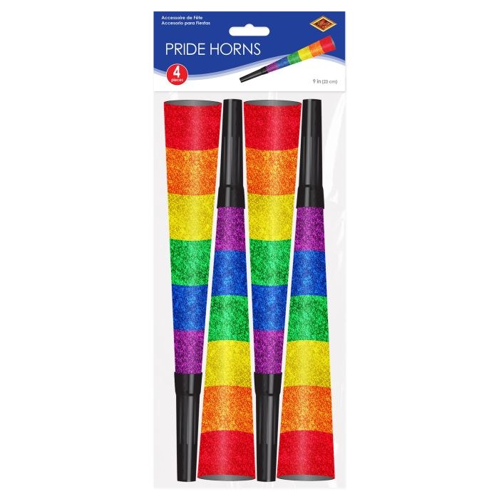 Horn Pride Prismatic 9in 4pk