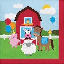 Farmhouse Fun Lunch Napkins 16ct