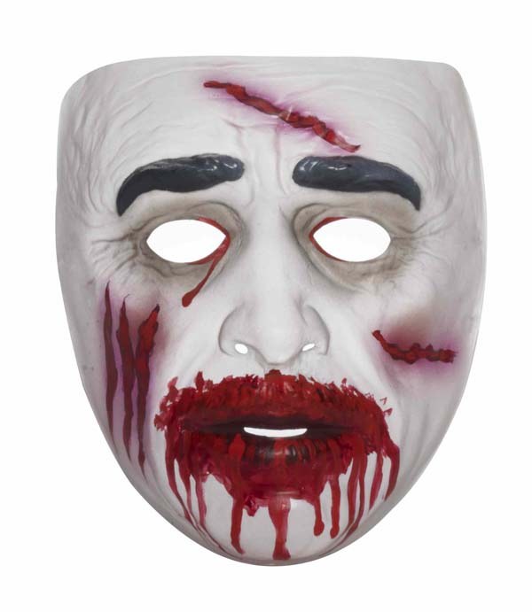 Mask Transparent BloodyZombie