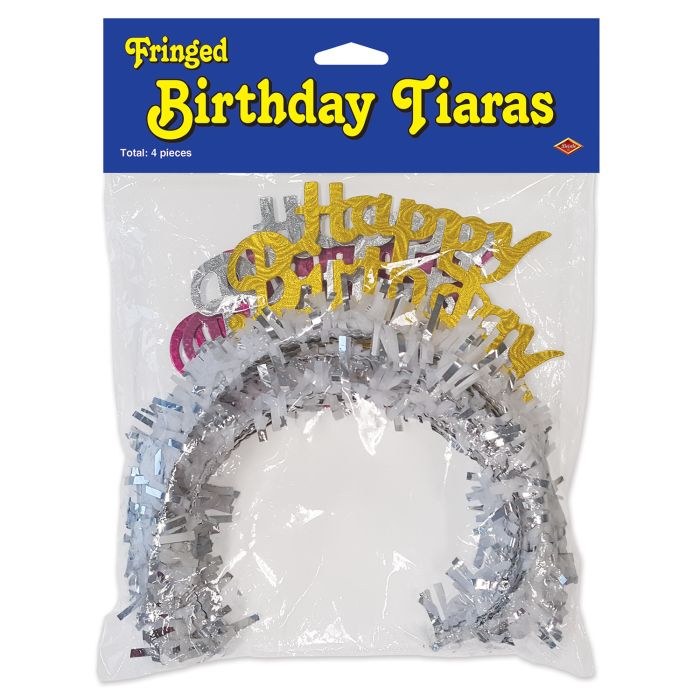 HBD Fringe Tiara 4ct