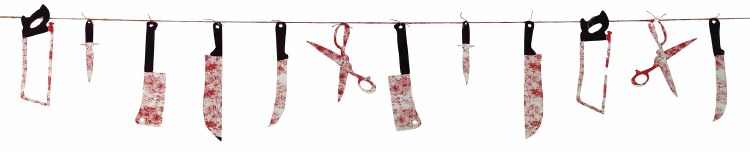 Bloody Weapon Garland