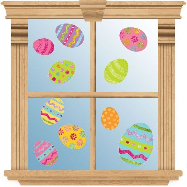 Easter Egg Window Decor