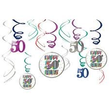 Here's to 50 Spiral Decor