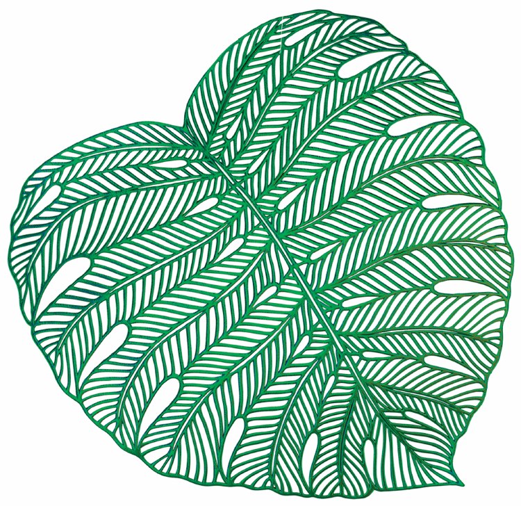 Banana Leaf Vinyl Placemat