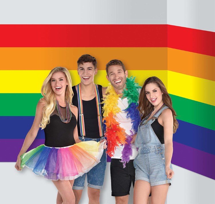 Photo Booth Scene Rainbow Pride