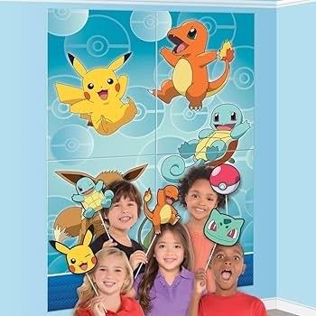 Pokemon Scene Setter w/ Props
