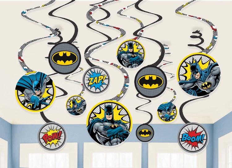 Batman Swirl Decor